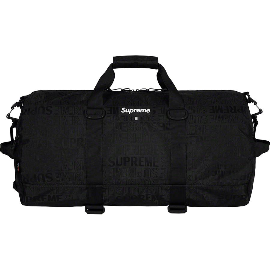 Supreme Duffle Bag (SS19) Black - Novelship